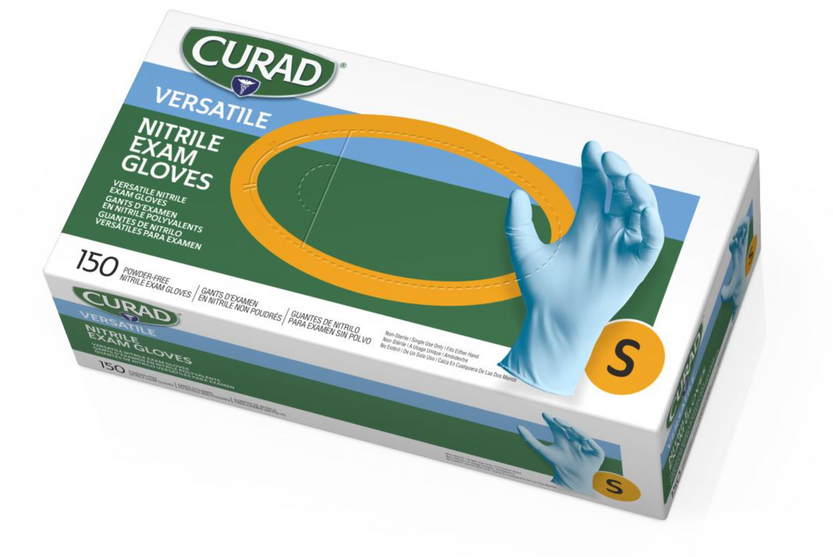 CURAD Nitrile Exam Gloves - Case