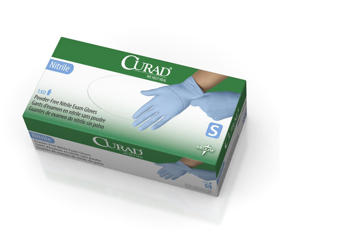 CURAD Nitrile Exam Gloves - Case