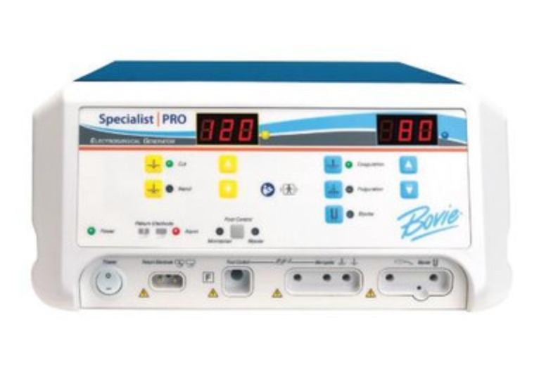 1250S-V Electrosurgical System with Smoke Evacuator