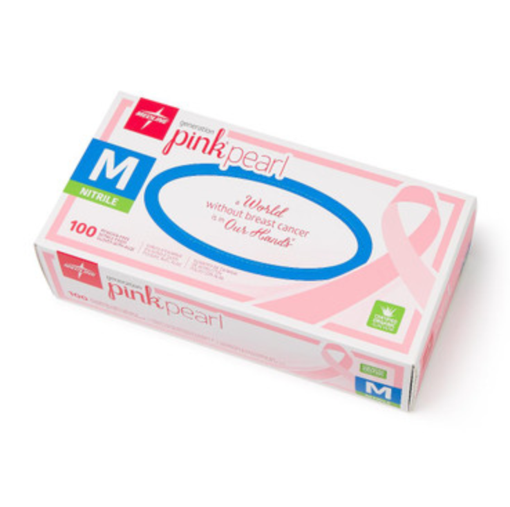 Generation Pink Pearl Nitrile Exam Gloves - Large, 1000-CS